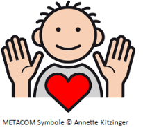 Symbol herzlich willkommen